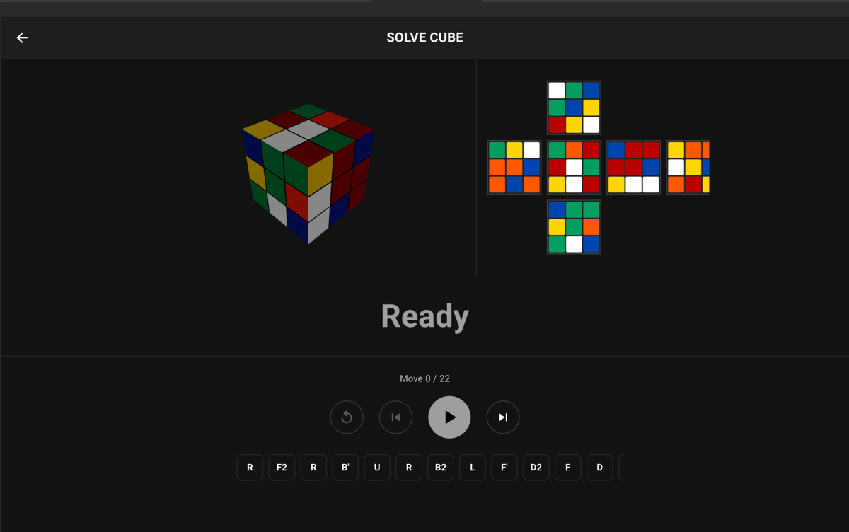 Rubik's Cube Solver